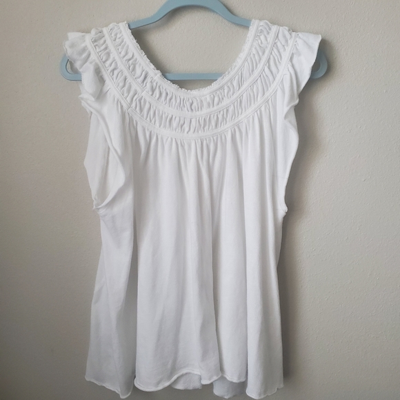 We The Free Coconut Tee in White - Picture 3 of 6